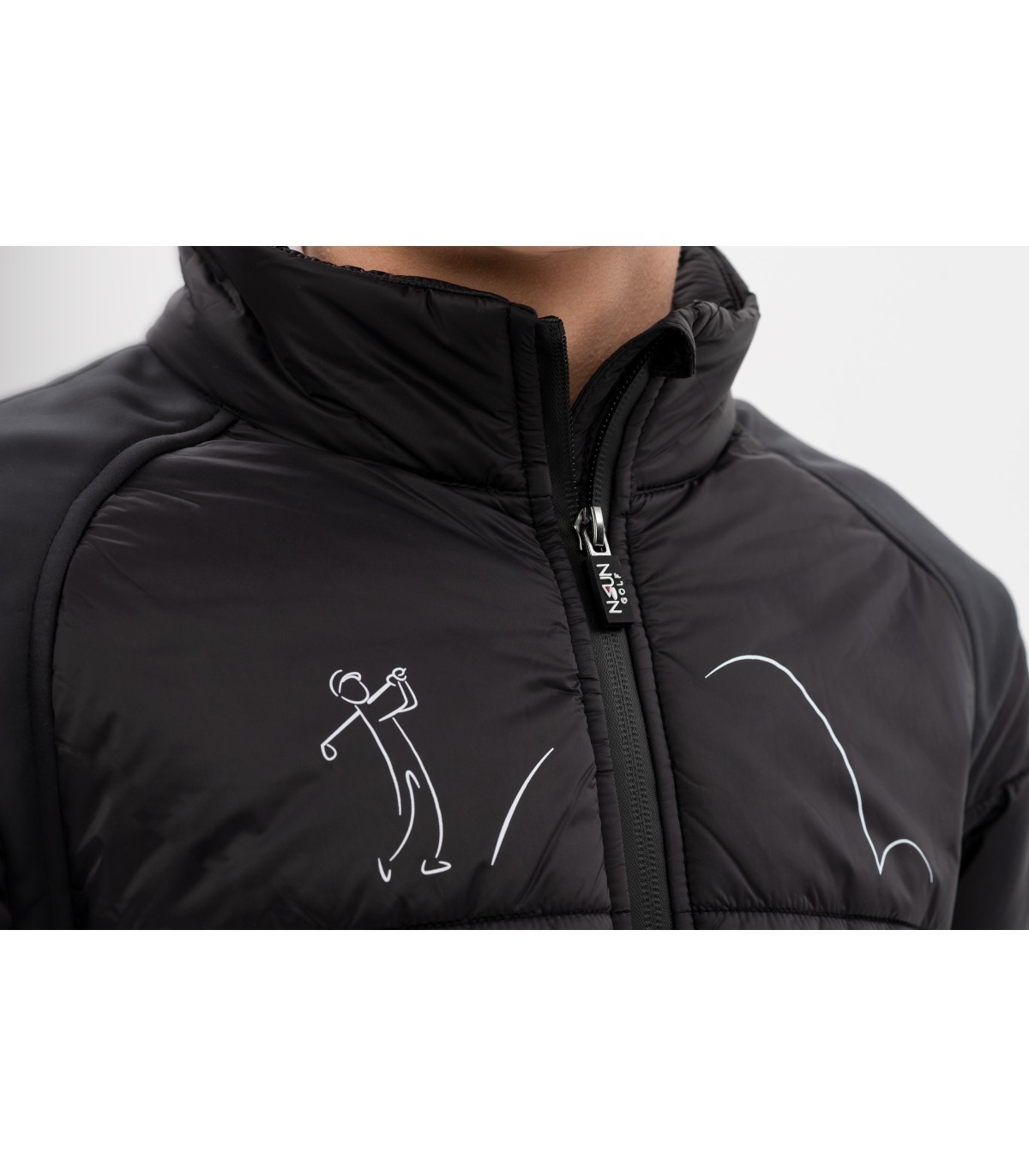 Boy's Golf Jacket Black