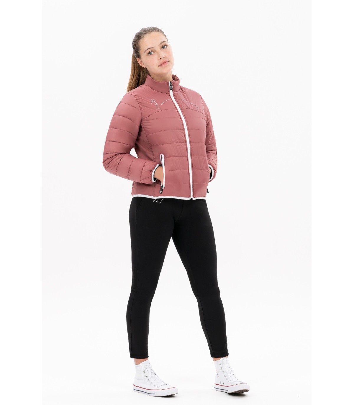 Abrigo de chica para Golf Rosa